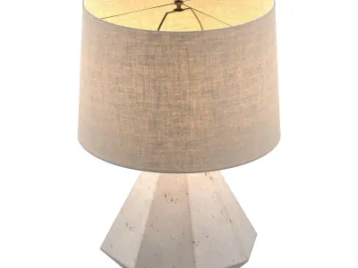 GANNON TABLE LAMP BASE 3D model