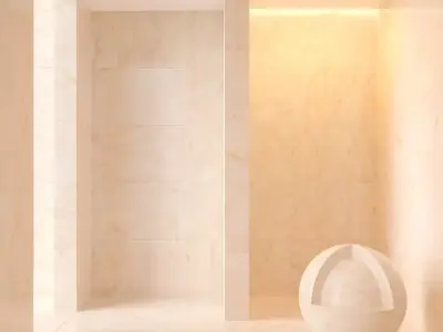 Marble wall 265 3D model