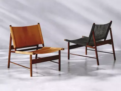 Zalszupin Lounge Chair 3D model