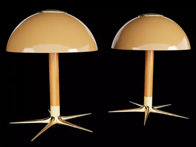 The Laddi Lamp  Low-poly 3D model