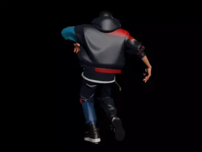 street dance 3D model