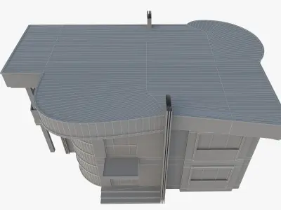 Modern Villa 3D model