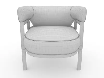 Armchair 63 3D model
