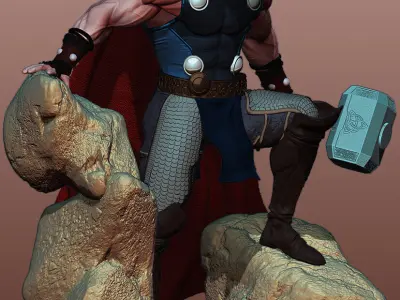 Thor  de Asgard 3D print model