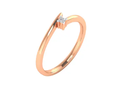 Women Ring Render 3dm STL MTL SLC JCD OBJ FBX Details 3D print model 2