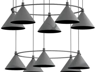 Zero Lumo Pendant Lamp 3D model