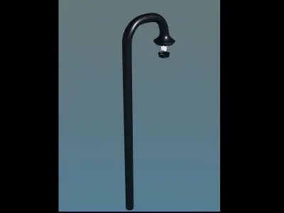 SImple Street Lamp 3D model