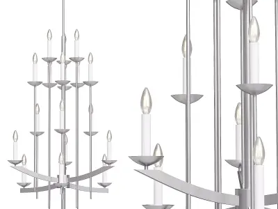 Kichler Lighting Spires Chandelier 3D model