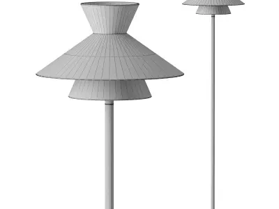 Billy Cotton Bennett Floor Lamp 3D model