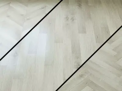 Quartz-vinyl tile of Alpine Floor Ultra ECO5-16 Ash oak 3D model