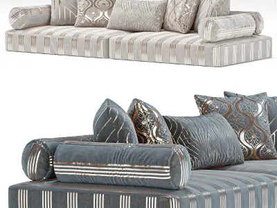 Window Pillows Set 1 Composition 3D model