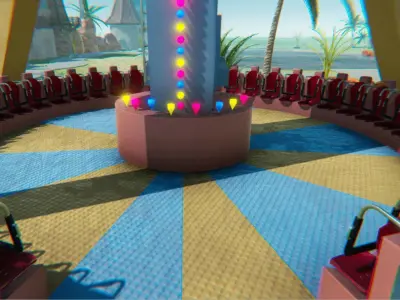 Attraction plate 3D model