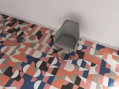 Mutina puzzle tiles 3D Model  Texture