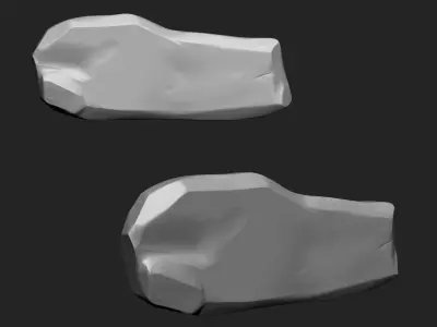 Stylized Stone IMM Brushes 30 in one Vol 3 3D model