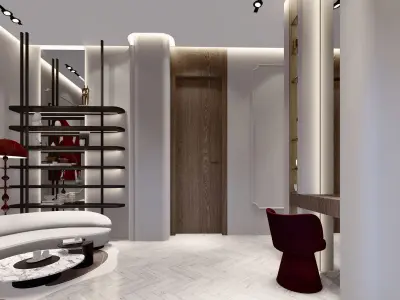  Sketchup Bedroom Design  3D model