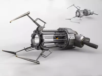 Gravity Gun - Half Life 3D model