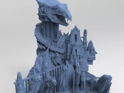 Eternia serpant city  3D model