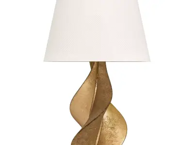 Cordoba large table lamp Low-poly 3D model