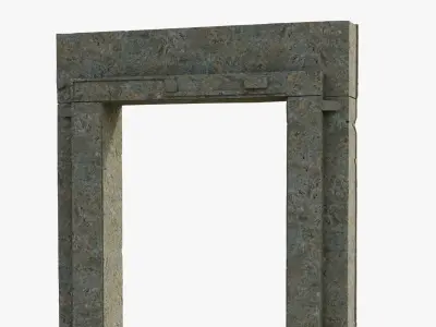 The Portara Lygdamis of Naxos 3D model