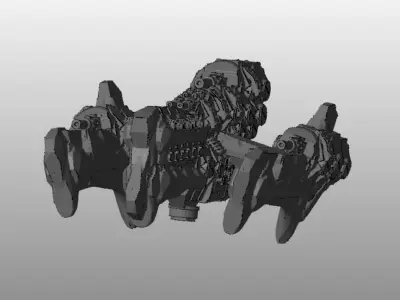 SKY RELICS - 08 DRAGON FANG 3D print model