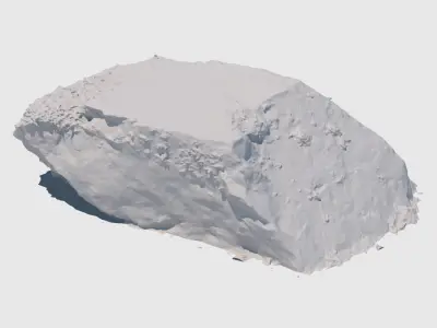 Randy Moss Rock 3D model