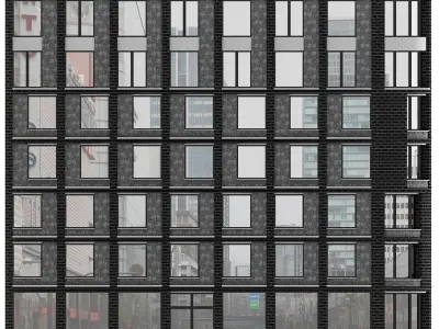 Brigade building 07 3D model
