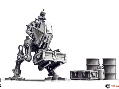 Valour Korps - Walker Builder 3D print model