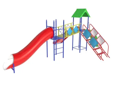 Kacheli Low-poly 3D model