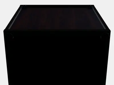 BESTA Shelf unit with glass door 14 3D model purchase