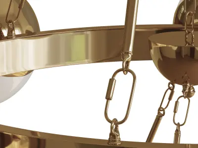 Modern chandelier Free 3D model