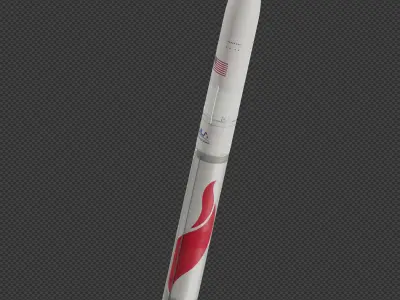 Vulcan rocket 3D model