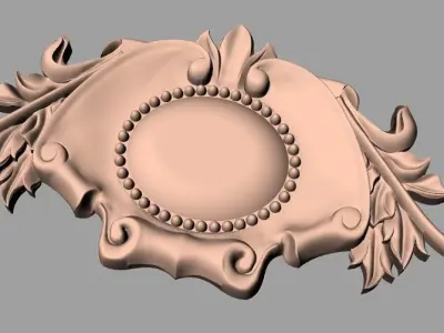 CNC 3D relief design STL format file used for artcam aspire E737 3D model