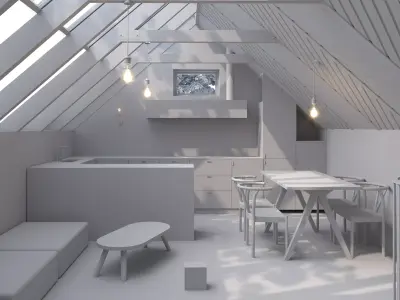 Interior  Free 3D model