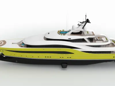 Mondo Yacht 3D model