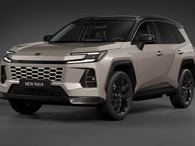 2026 Toyota RAV4 3D model