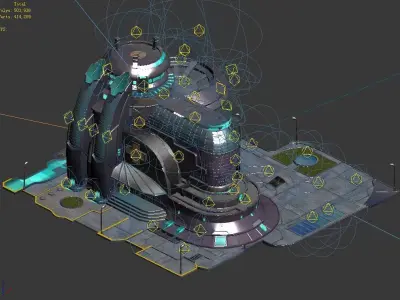 Different dimension - Chengbang Hospital 04 3D model