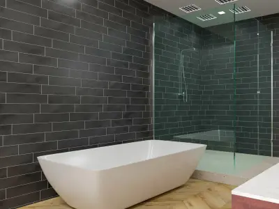 Modern Bathroom 3D model