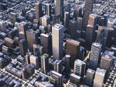  Cityscape Kitbash Collection Vol2 