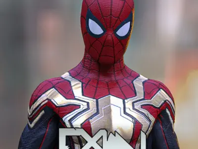 Spider-Man No Way Home Upgraded Integrated Suit 3D model