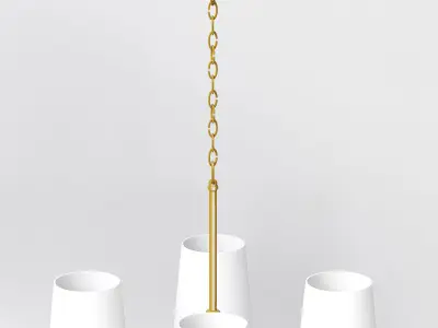 Traditional Chandelier 3D model