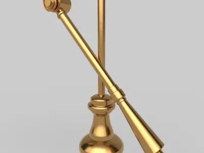 table lamp model 3 3D model