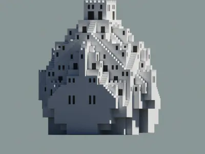 Kirigami in 3D  3D model