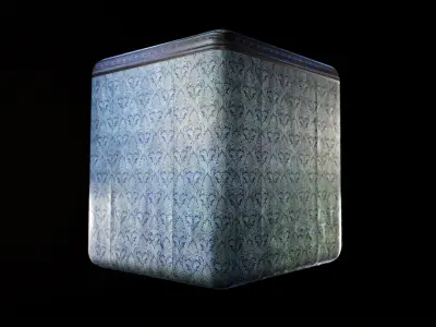 Victorian Blue Wallpaper Texture Texture