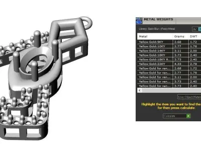 Half set 0052 3D print model