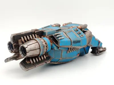 Tempest Legion and Black Knights - Icarus Dropship 3D print model