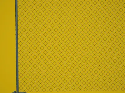 Fences  Tileable  4 types  Low-poly 3D model