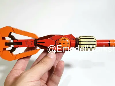 Dainsleif weapon from Gundam IBO for Graze or others HG kit 3D print model