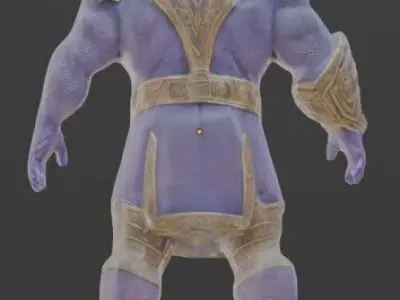 Thanos 3D model