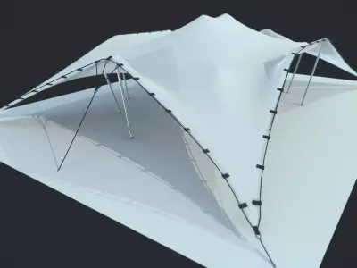 Stretch Tent  3D model