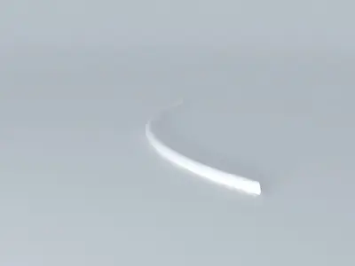 HDWPULLHA11731436 led curved wall light Free 3D model